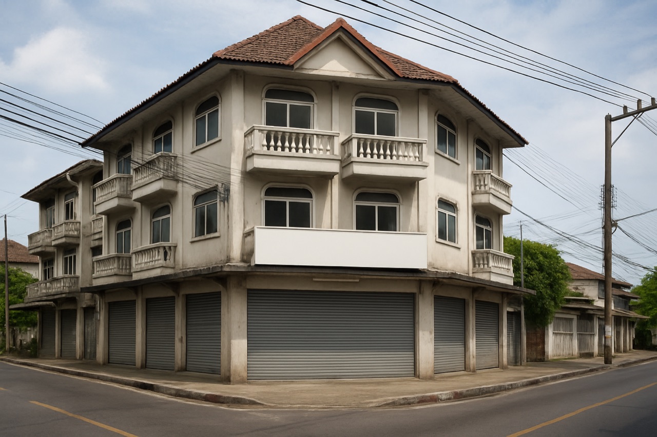 เซ้งอาคารพาณิชย์ 3 ชั้น ทำเลค้าขาย เมืองอุดรธานี